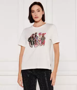 Футболка Slim Fit Marc Cain, белый