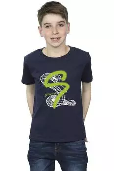 Футболка Слизерин с поп-спрей Harry Potter, темно-синий