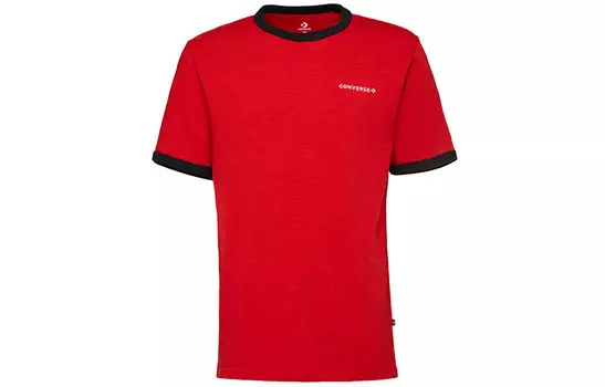 Футболка Slub Ringer мужская красная Converse, красный