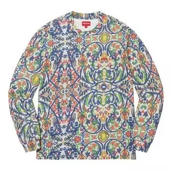 Футболка small box l/s t-shirt 'multi-color' Supreme, мультиколор