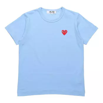 Футболка small logo tee 'blue' Comme Des Garcons Play, синий