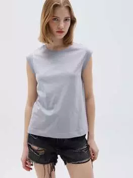 Футболка smanicata свободного кроя Ovs, цвет light grey
