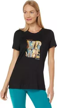 Футболка Smartwool Carved Logo Graphic Short Sleeve Tee, черный