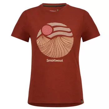 Футболка Smartwool, цвет Pecan Brown