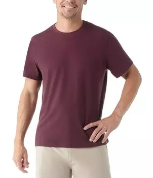 Футболка SmartWool Performance Perfect Crew с короткими рукавами, фиолетовый