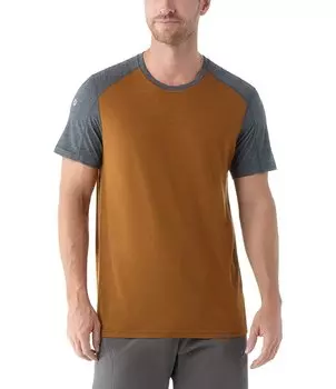 Футболка SmartWool Performance Ultralite с короткими рукавами для горного велосипеда, коричневый