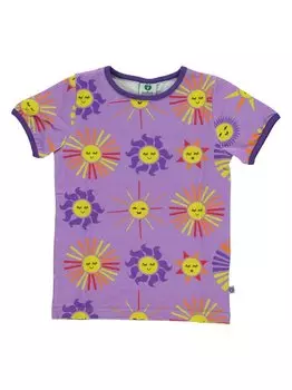 Футболка Smfolk, фиолетовый