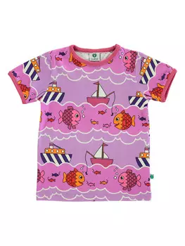 Футболка Smfolk, фиолетовый