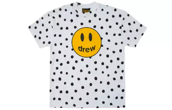 Футболка Smiley Collection унисекс белая Drew House, белый
