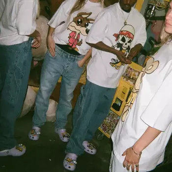 Футболка Smiley Collection унисекс белая Drew House, белый