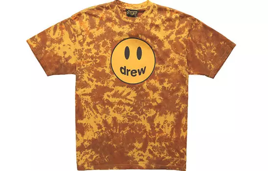 Футболка Smiley Collection унисекс цветы коричневый Drew House, цвет Flowers brown