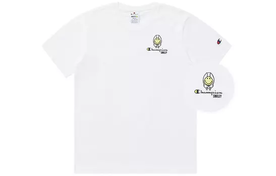 Футболка Smiley X Smiley унисекс Champion, белый