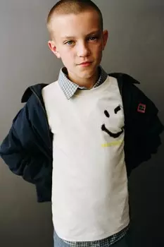 Футболка smileyworld ZARA, экрю
