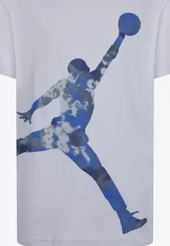 Футболка SMOKE DYE JUMBO JUMPMAN TEE Jordan, светло-серый
