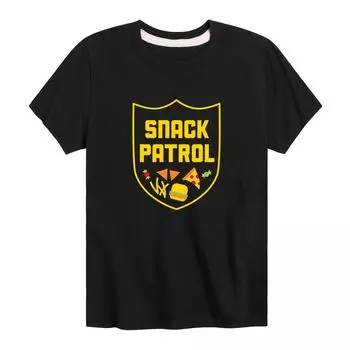 Футболка Snack Patrol с забавным рисунком для мальчиков 8–20 лет Licensed Character