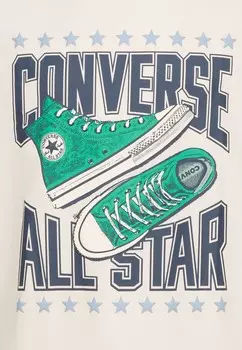 Футболка SNEAKER ARCH TEE Converse, кремовый