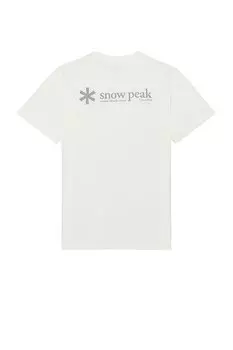 Футболка Snow Peak Logo, белый