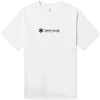 Футболка Snow Peak Logo, белый