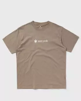 Футболка Snow Peak Soft Cotton Logo Short Sleeve T-Shirt, цвет pro.