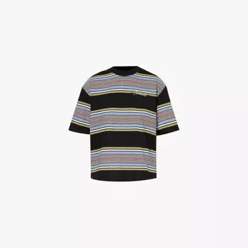 Футболка Snyder в полоску из органического хлопка Carhartt Wip, черный