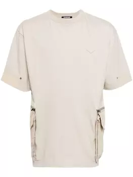 Футболка со съемным карманом Spoonyard, бежевый