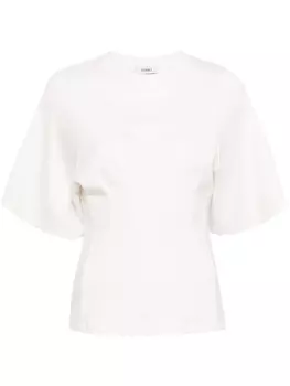 Футболка со сборками Goen.J, белый