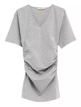 Футболка со сборками Paloma Wool, серый