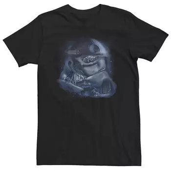 Футболка со шлемом Big & Tall Star Wars Endless Battle Trooper Licensed Character, черный