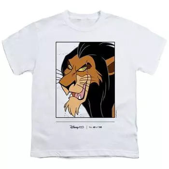 Футболка со шрамом в честь 100-летия Disney 100 Limited Edition, белый
