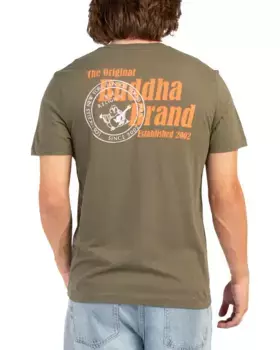 Футболка со штампом True Religion, цвет Kalamata