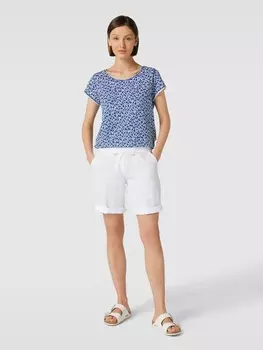 Футболка со швами наизнанку Esprit, синий