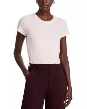 Футболка со складками на спине Majestic Filatures, розовый