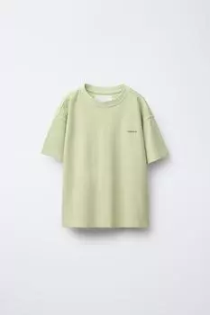 Футболка со слоганом ZARA, цвет Lime