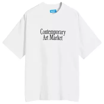 Футболка со смайликами Market, белый