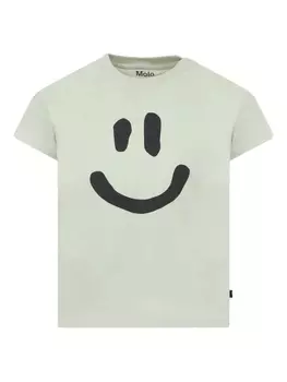Футболка со смайликом Molo, зеленый