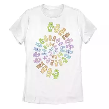 Футболка со спиральным графическим рисунком Care Bears для юниоров Licensed Character