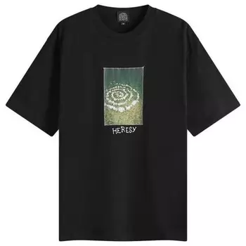 Футболка со спиралью Heresy, черный