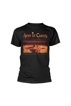 Футболка со списком треков Dirt Alice In Chains, черный