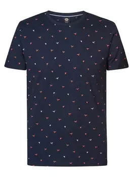 Футболка со сплошным узором escapade Petrol Industries, синий