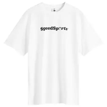 Футболка со спортивной тематикой Speed Pawa Speed Sports, белый