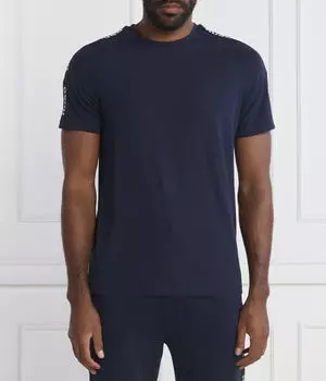 Футболка со спортивным логотипом Regular fit Hugo Bodywear, синий