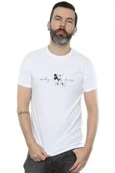 Футболка со свистком Микки Мауса Disney, белый