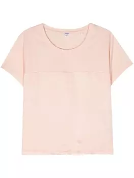 Футболка со вставками ASPESI, розовый