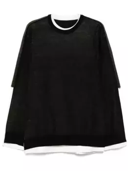 Футболка со вставками CROQUIS, черный