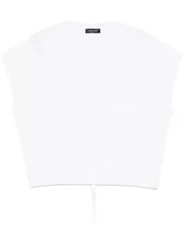 Футболка со вставками Fabiana Filippi, белый