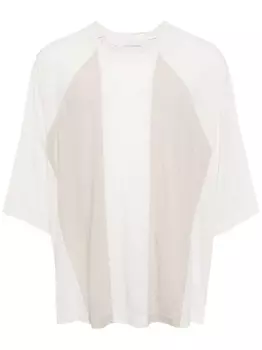 Футболка со вставками Julius, белый