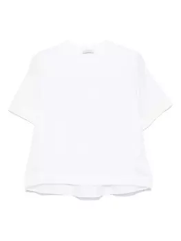 Футболка со вставками Peserico, белый