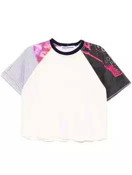 Футболка со вставками Stain Shade, нейтральный цвет