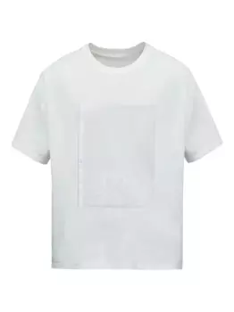 Футболка со вставкой MM6 Maison Margiela, белый