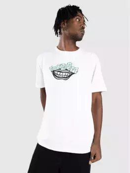 Футболка со злой ухмылкой Volcom, белый